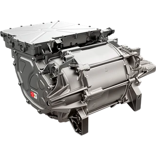 Eine 77-kWh-Batterieeinheit für ein Elektrofahrzeug.