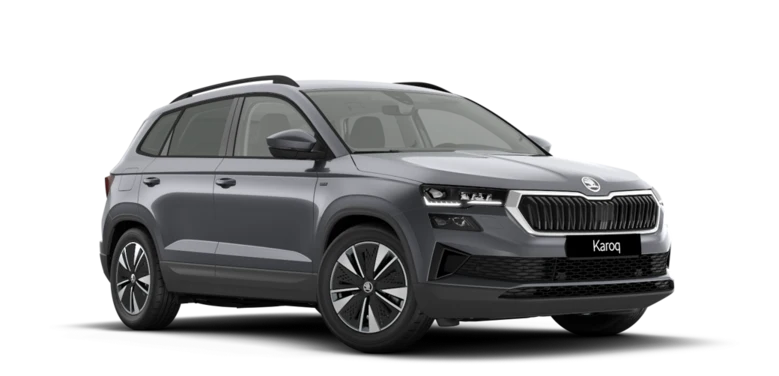 Grau-silberner Škoda Kamiq Tour2 SUV